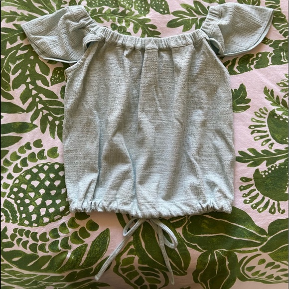 Madewell – Texture & Thread Off the Shoulder Top - Picture 4 of 5